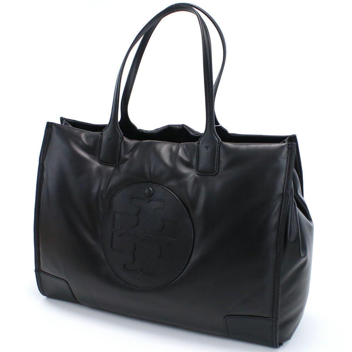 トリーバーチ トートバッグ レディース GARMENT NAPPA レザー 60985 BLACK ブラック バッグ TOB60985011