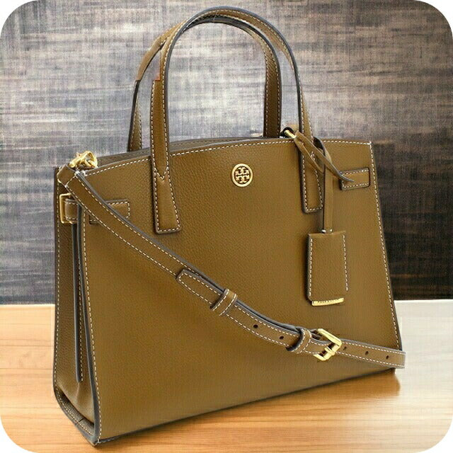 トリーバーチ トートバッグ レディース レザー ベトナム 73625 BISTRO BROWN ブラウン系 バッグ TOB73625041