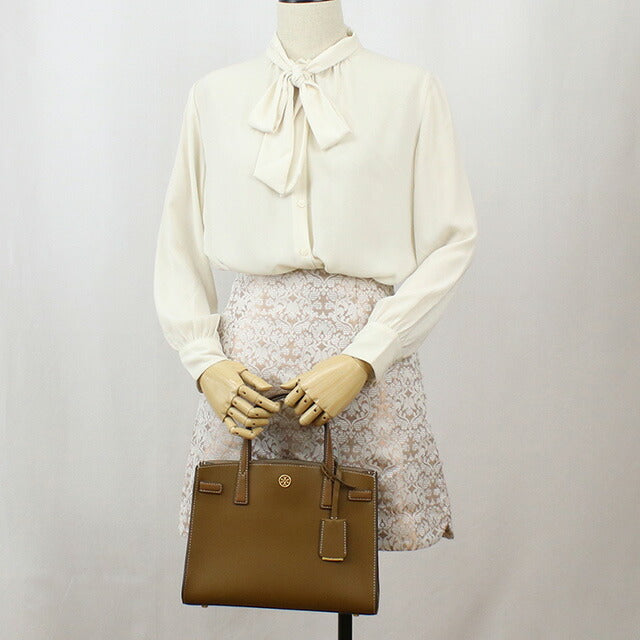 トリーバーチ トートバッグ レディース レザー ベトナム 73625 BISTRO BROWN ブラウン系 バッグ TOB73625041