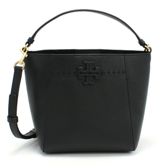 トリーバーチ ハンドバッグ レディース ブランド TORY BURCH MCGRAW レザー カンボジア 74956 BLACK ブラック バッグ TOB74956011