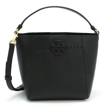 トリーバーチ ハンドバッグ レディース ブランド TORY BURCH MCGRAW レザー カンボジア 74956 BLACK ブラック バッグ TOB74956011