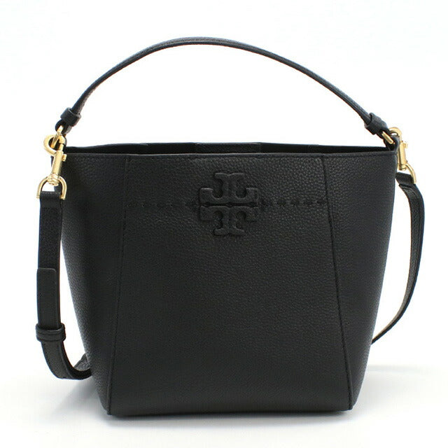 トリーバーチ ハンドバッグ レディース ブランド TORY BURCH MCGRAW レザー カンボジア 74956 BLACK ブラック バッグ TOB74956011