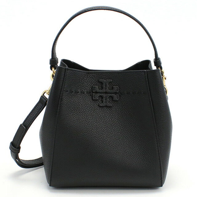 トリーバーチ ハンドバッグ レディース ブランド TORY BURCH MCGRAW レザー カンボジア 74956 BLACK ブラック バッグ TOB74956011