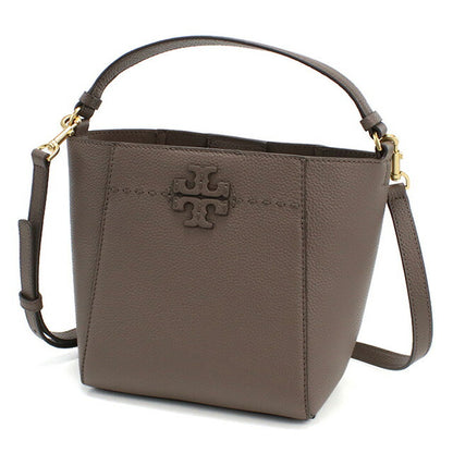 トリーバーチ ハンドバッグ レディース ブランド TORY BURCH MCGRAW レザー カンボジア 74956 SILVER MAPLE グレー系 バッグ TOB74956031
