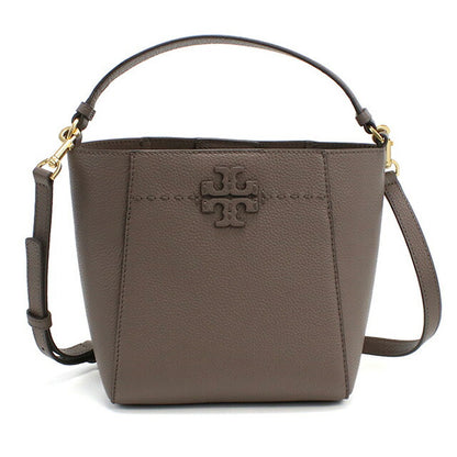 トリーバーチ ハンドバッグ レディース ブランド TORY BURCH MCGRAW レザー カンボジア 74956 SILVER MAPLE グレー系 バッグ TOB74956031