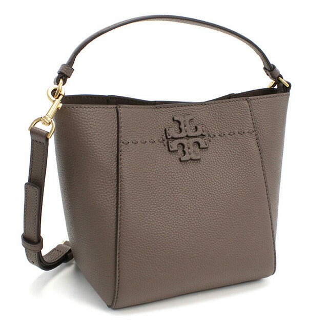 Tory Burch トリーバーチ　ハンドバッグ　ショルダー　ベージュ　グレー トリーバーチ TORY BURCH バッグ （グレー） - ファッション通販
