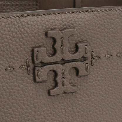 トリーバーチ ハンドバッグ レディース ブランド TORY BURCH MCGRAW レザー カンボジア 74956 SILVER MAPLE グレー系 バッグ TOB74956031