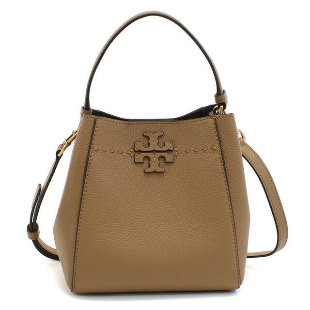 トリーバーチ ハンドバッグ レディース ブランド TORY BURCH MCGRAW レザー カンボジア 74956 TIRAMISU ブラウン系 バッグ TOB74956041
