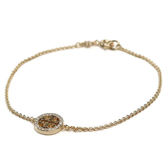 トリーバーチ ブレスレット レディース ブランド TORY BURCH MILLER PAVE 80997 TORY GOLD-CRYSTAL ゴールド系 アクセサリー TOB80997011