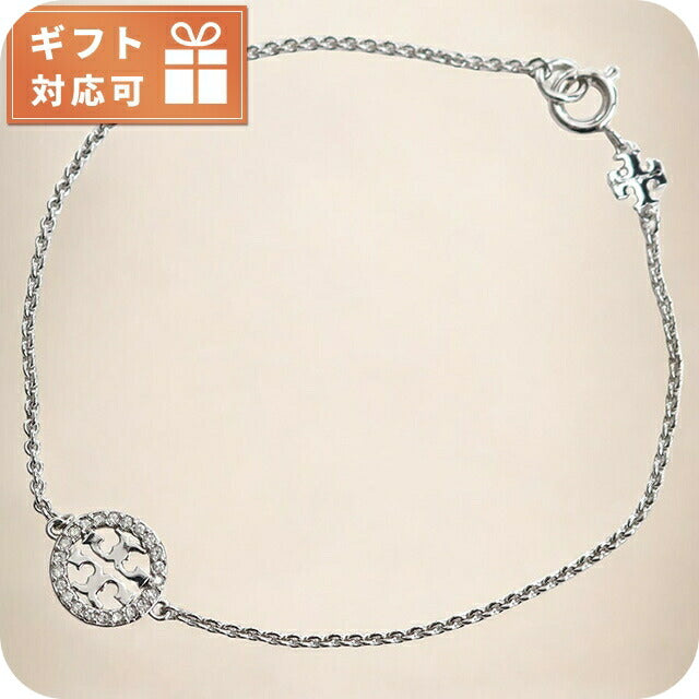 トリーバーチ ブレスレット レディース ブランド TORY BURCH MILLER PAVE 80997 TORY SILVER-CRYSTAL シルバー系 アクセサリー TOB80997021