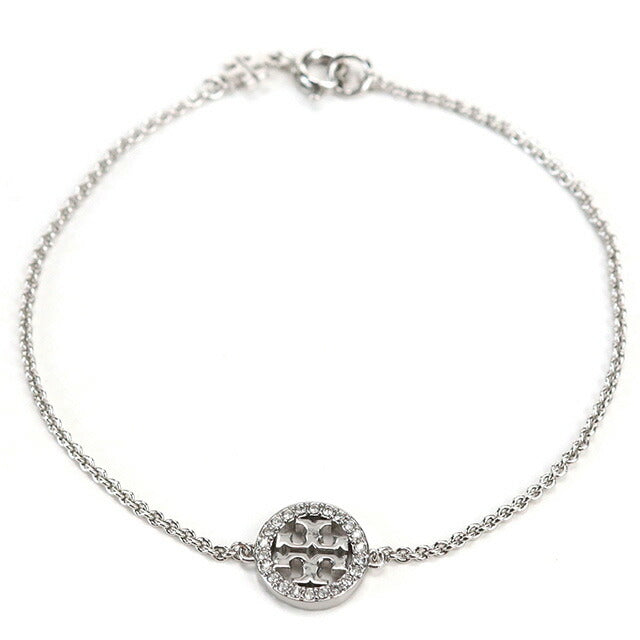 トリーバーチ ブレスレット レディース ブランド TORY BURCH MILLER PAVE 80997 TORY SILVER-CRYSTAL シルバー系 アクセサリー TOB80997021