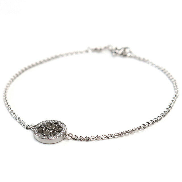 トリーバーチ ブレスレット レディース ブランド TORY BURCH MILLER PAVE 80997 TORY SILVER-CRYSTAL シルバー系 アクセサリー TOB80997021