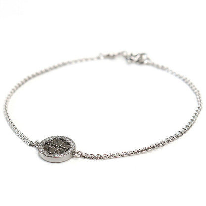 トリーバーチ ブレスレット レディース ブランド TORY BURCH MILLER PAVE 80997 TORY SILVER-CRYSTAL シルバー系 アクセサリー TOB80997021
