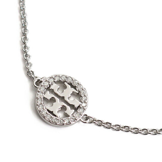 トリーバーチ ブレスレット レディース ブランド TORY BURCH MILLER PAVE 80997 TORY SILVER-CRYSTAL シルバー系 アクセサリー TOB80997021