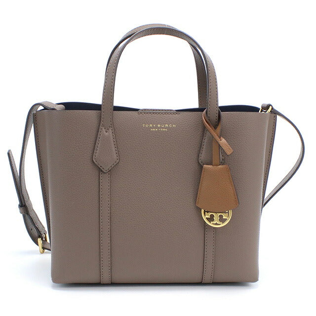 トリーバーチ トートバッグ レディース ブランド TORY BURCH PERRY レザー カンボジア 81928 CLAM SHELL グレー系 バッグ TOB81928021