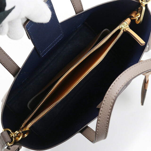 トリーバーチ トートバッグ レディース ブランド TORY BURCH PERRY レザー カンボジア 81928 CLAM SHELL グレー系 バッグ TOB81928021