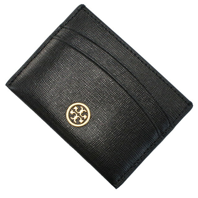 トリーバーチ カードケース レディース ブランド TORY BURCH ROBINSON レザー 84070 BLACK ブラック 財布 TOB84070011