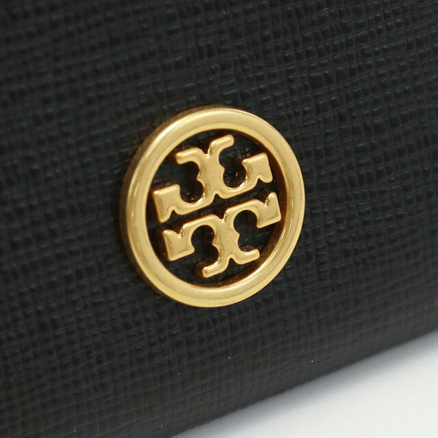 トリーバーチ カードケース レディース ブランド TORY BURCH ROBINSON レザー 84070 BLACK ブラック 財布 TOB84070011