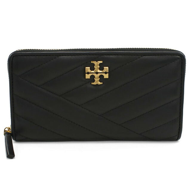トリーバーチ 長財布ラウンドファスナー レディース ブランド Tory Burch レザー 90348 ブラック 財布 TOB90348021