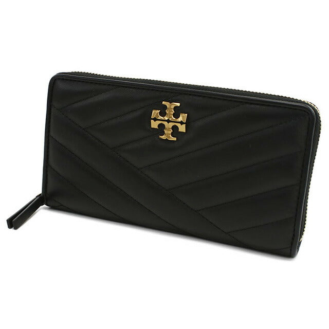 トリーバーチ 長財布ラウンドファスナー レディース ブランド Tory Burch レザー 90348 ブラック 財布 TOB90348021