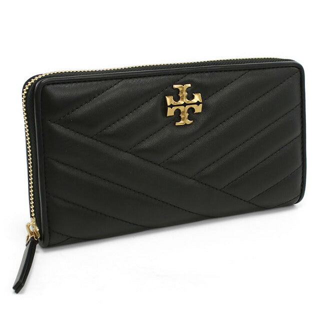 トリーバーチ 長財布ラウンドファスナー レディース ブランド Tory Burch レザー 90348 ブラック 財布 TOB90348021