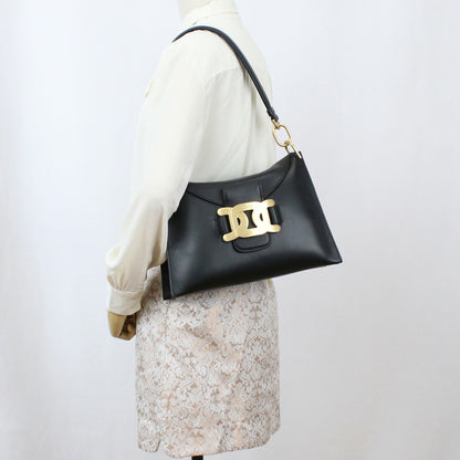 トッズ セミショルダー レディース レザー イタリア XBWAOYW0200 ブラック バッグ TODXBWAOYW0200011