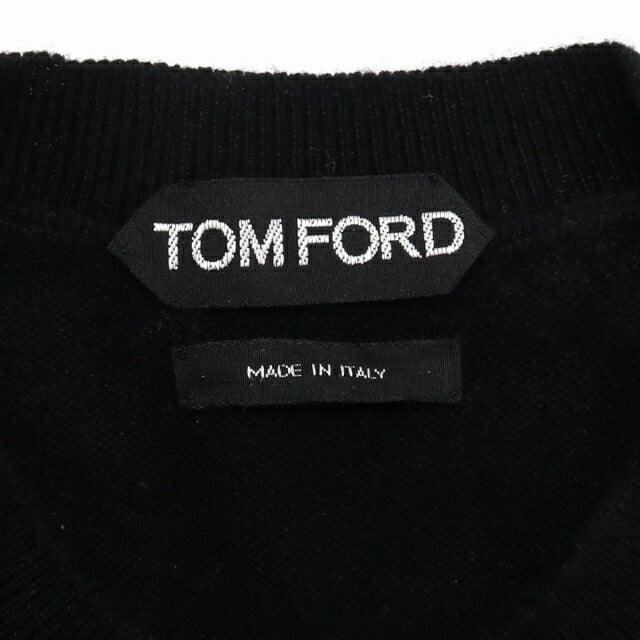 トムフォード 厚手ニット S ブラック トムフォード 厚手ニット S ブラック TOM FORD(トムフォード) トップス