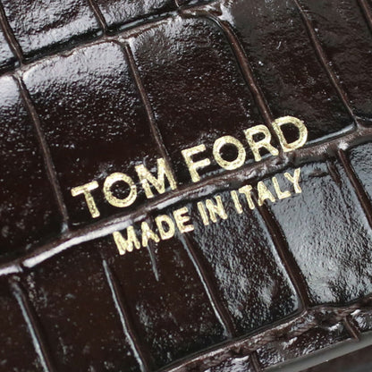 トム フォード カードケース メンズ カーフ イタリア Y0279T ブラウン系 財布 TOFY0279T011