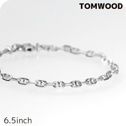 トムウッド ブレスレット メンズ レディース ブランド TOMWOOD Cable Bracelet 6.5inch 100087 シルバー アクセサリー TOM-100087-6-5