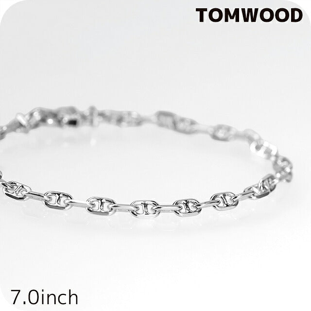 トムウッド ブレスレット メンズ レディース ブランド TOMWOOD Cable Bracelet 7.0inch 100087 シルバー アクセサリー TOM-100087-7-0