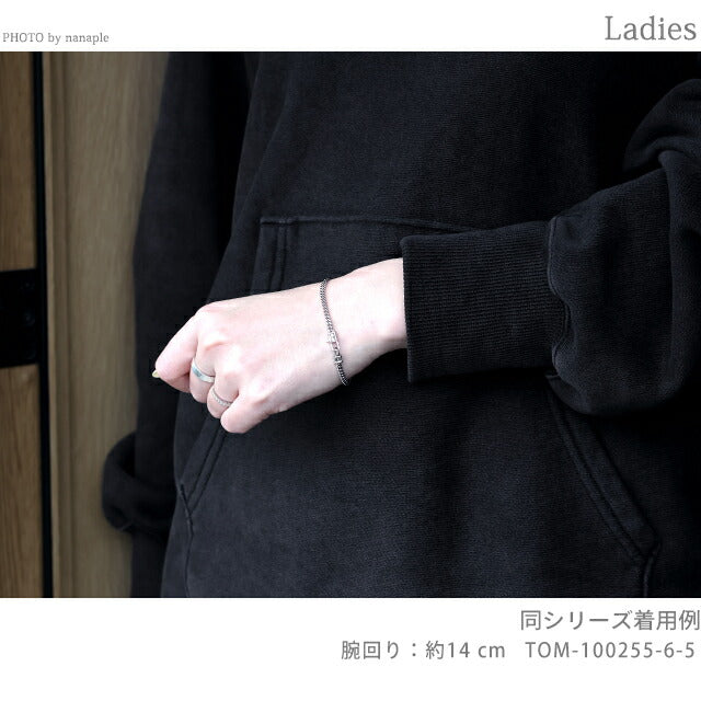 トムウッド ブレスレット メンズ レディース ブランド TOMWOOD Curb