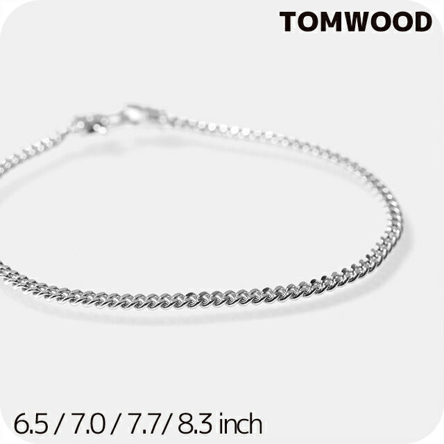 qp36vmです トムウッド ブレスレット メンズ レディース ブランド TOMWOOD Curb