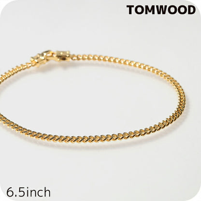 TOMWOOD 手链男士女士品牌 TOMWOOD 手链 M 金色 6.5 英寸 100258 金色配件 TOM-100258-6-5