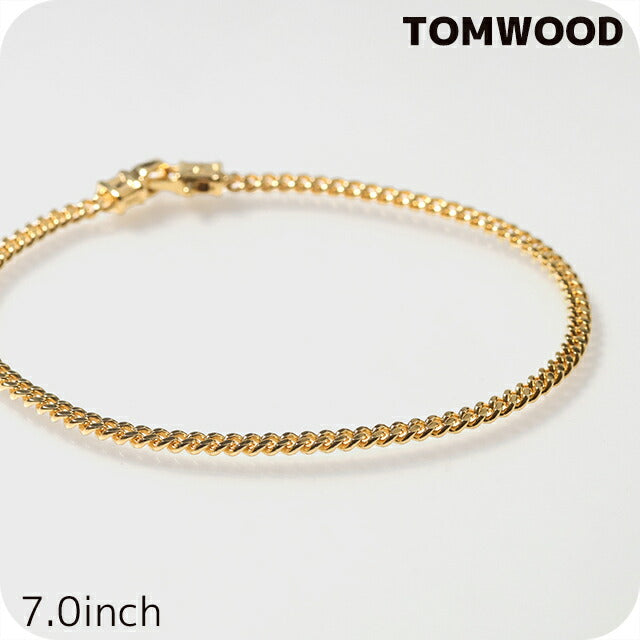 TOMWOOD 手链男士女士品牌 TOMWOOD 手链 M 金色 7.0 英寸 100258 金色配件 TOM-100258-7-0