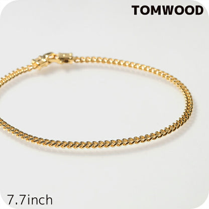 TOMWOOD 手链男士女士品牌 TOMWOOD 手链 M 金色 7.7 英寸 100258 金色配件 TOM-100258-7-7