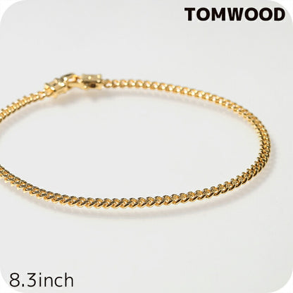 TOMWOOD 手链男士女士品牌 TOMWOOD 手链 M 金色 8.3 英寸 100258 金色配件 TOM-100258-8-3