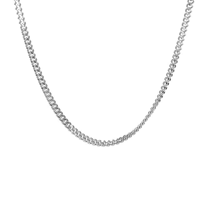 トムウッド ネックレス メンズ レディース ブランド TOMWOOD Curb Chain M 18inch チェーン 100264 シルバー アクセサリー TOM-100264-18