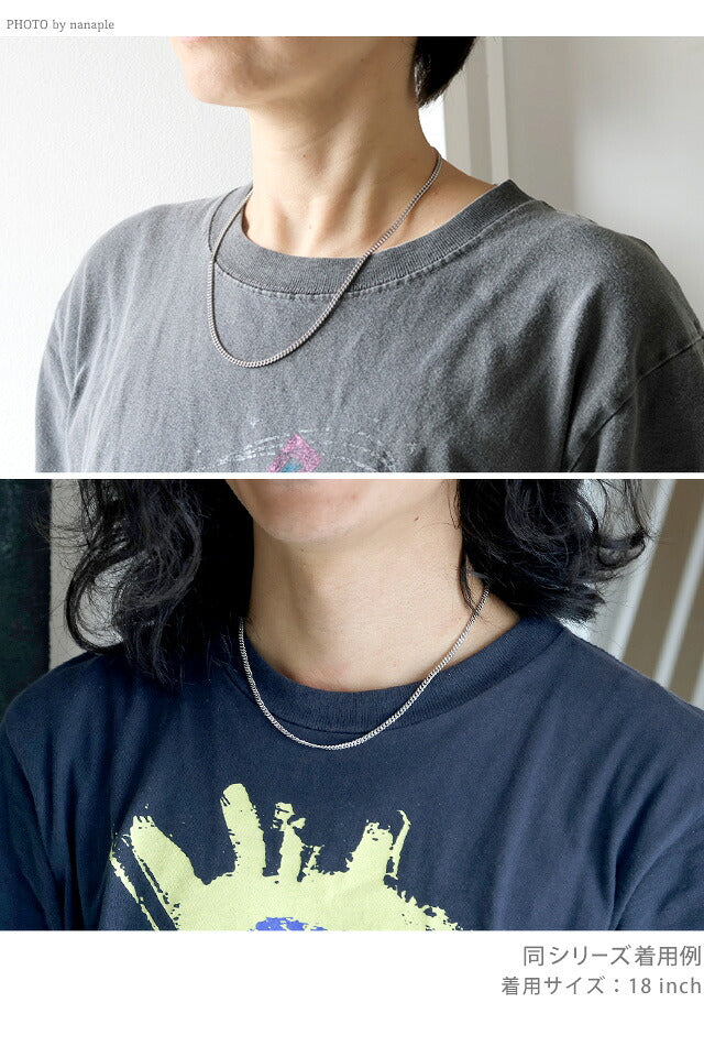 トムウッド ネックレス メンズ レディース ブランド TOMWOOD Curb Chain M チェーン 100264 アクセサリー 選べるモデル TOM-100264