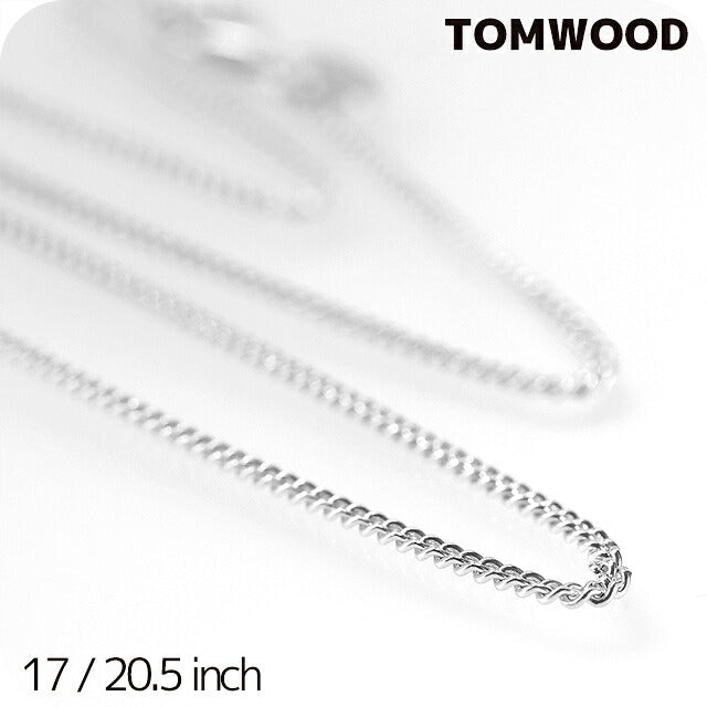 トムウッド ネックレス メンズ レディース ブランド TOMWOOD Curb Chain Slim チェーン 100269 アクセサリー 選べるモデル TOM-100269