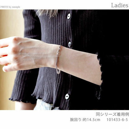 TOMWOOD 手链男士女士品牌 TOMWOOD Rue 手链 6.0 英寸 101202 银色配件 TOM-101202-6-0