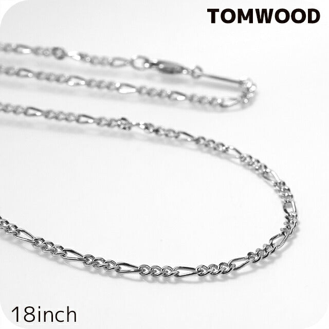 トムウッド ネックレス メンズ レディース ブランド TOMWOOD ボーチェーンスリム 18inch 101262 シルバー アクセサリー TOM-101262-18