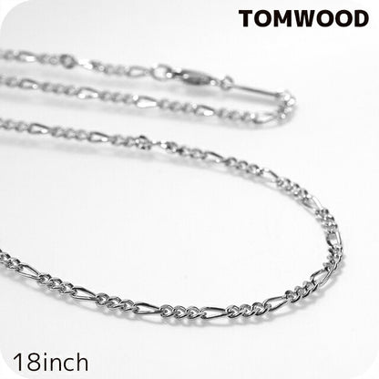 トムウッド ネックレス メンズ レディース ブランド TOMWOOD ボーチェーンスリム 18inch 101262 シルバー アクセサリー TOM-101262-18