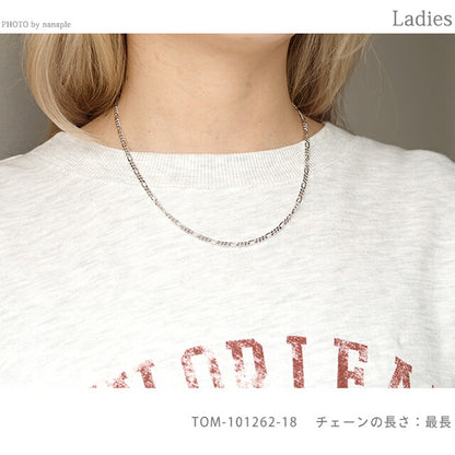 トムウッド ネックレス メンズ レディース ブランド TOMWOOD ボーチェーンスリム 18inch 101262 シルバー アクセサリー TOM-101262-18