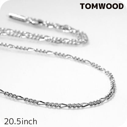 トムウッド ネックレス メンズ レディース ブランド TOMWOOD ボーチェーンスリム 20.5inch 101262 シルバー アクセサリー TOM-101262-20-5