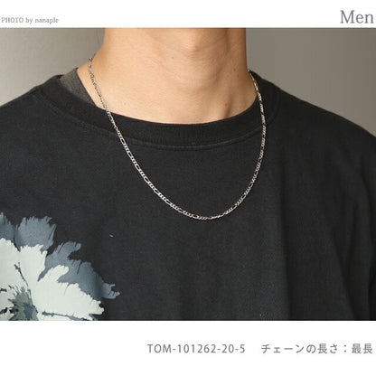 トムウッド ネックレス メンズ レディース ブランド TOMWOOD ボーチェーンスリム 20.5inch 101262 シルバー アクセサリー TOM-101262-20-5