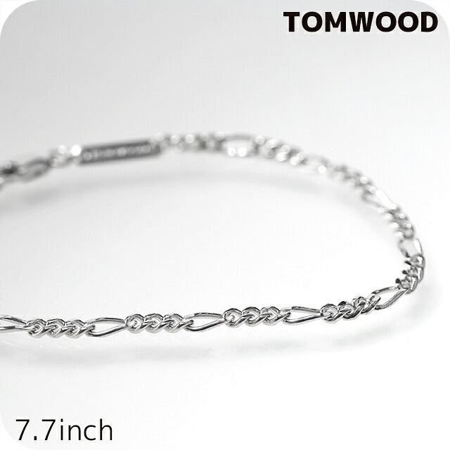 トムウッド ブレスレット メンズ レディース ブランド TOMWOOD Bo Bracelet Slim 7.7inch 101268 シルバー アクセサリー TOM-101268-7-7