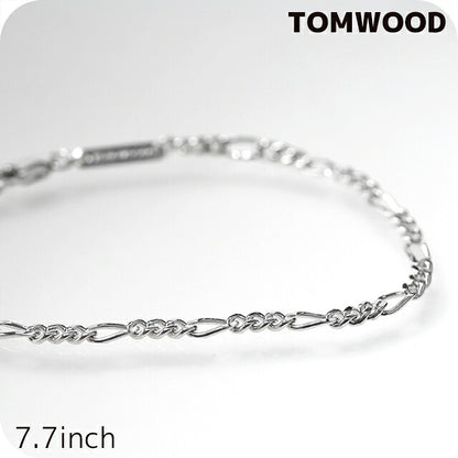 トムウッド ブレスレット メンズ レディース ブランド TOMWOOD Bo Bracelet Slim 7.7inch 101268 シルバー アクセサリー TOM-101268-7-7