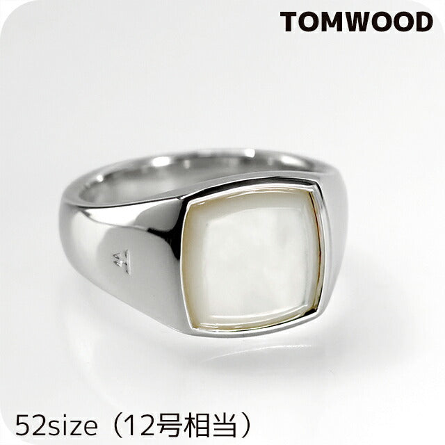 トムウッド リング メンズ レディース ブランド TOMWOOD Kay Ring White MOP 52size 101283 シルバー アクセサリー TOM-101283-52