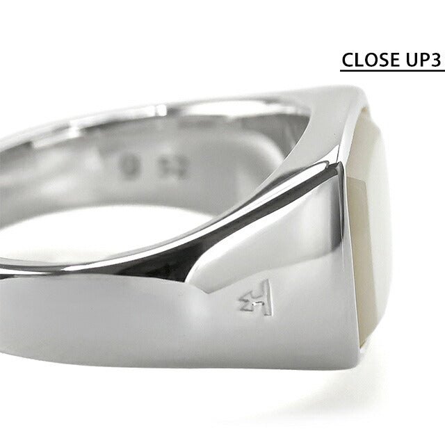 トムウッド リング メンズ レディース ブランド TOMWOOD Kay Ring White MOP 52size 101283 シルバー アクセサリー TOM-101283-52
