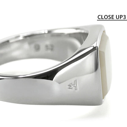 トムウッド リング メンズ レディース ブランド TOMWOOD Kay Ring White MOP 52size 101283 シルバー アクセサリー TOM-101283-52